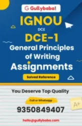 DCE-1 General Principles of Writing