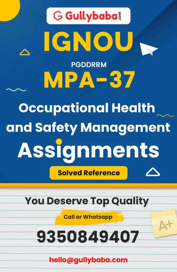 Occupational Health and Safety Management