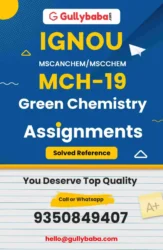 Green Chemistry