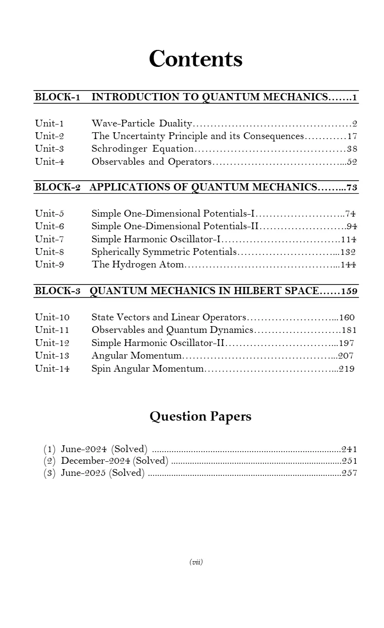 Quantum Mechanics-I - Image 3