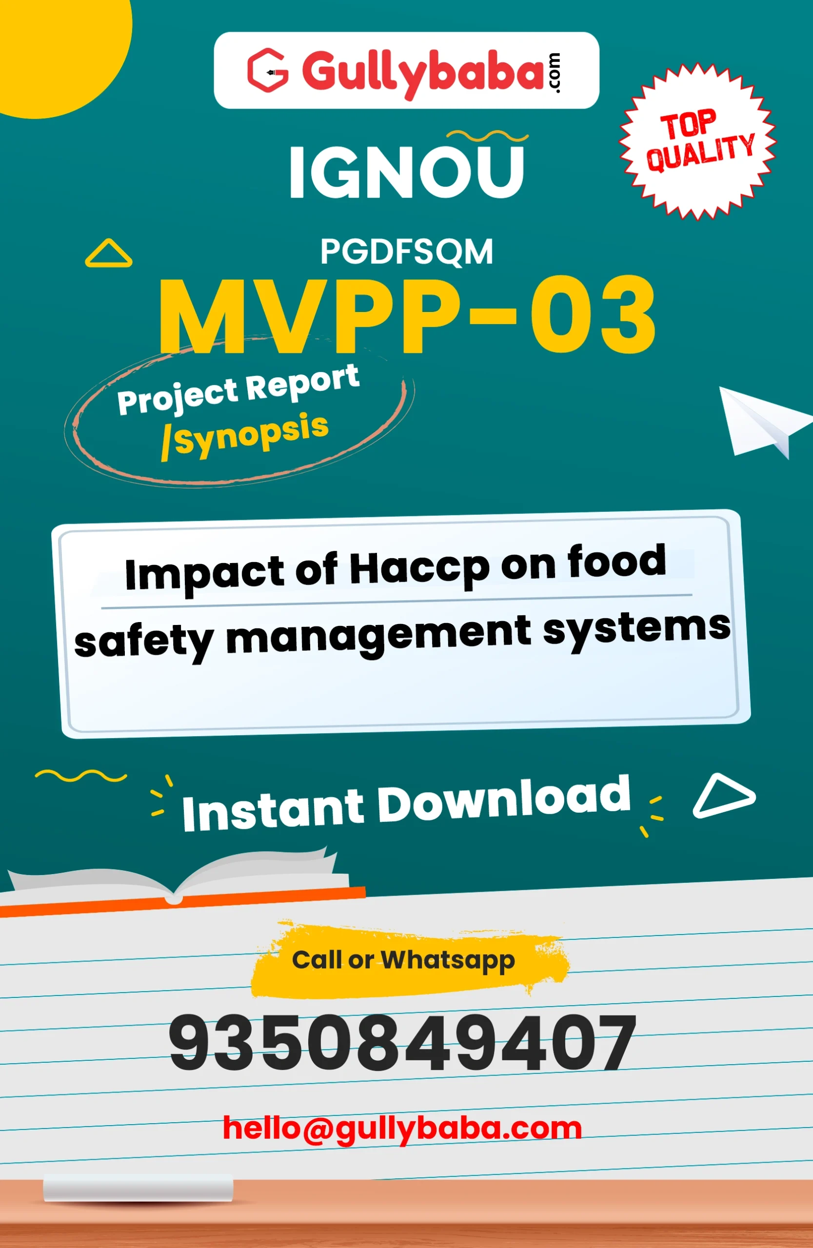 Impact of Haccp on food safety management systems