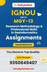 Research Methodology and Professional Skills in Geoinformatics