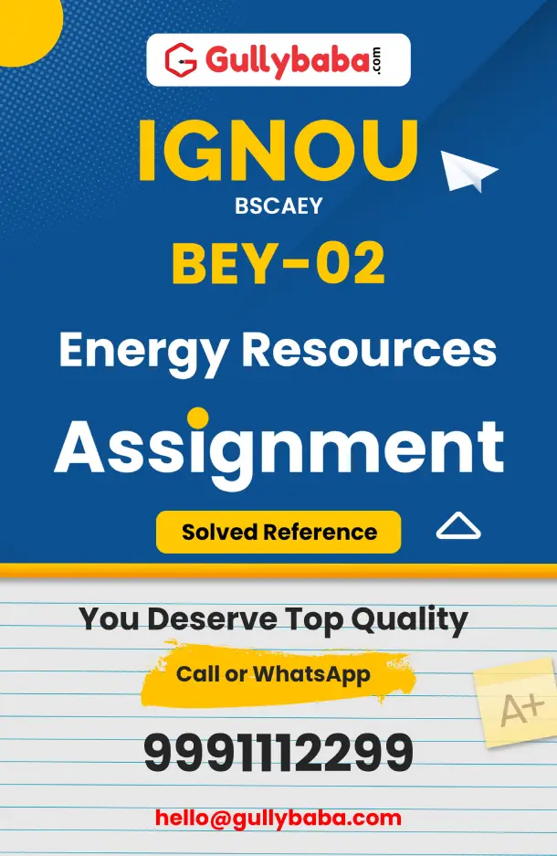 Energy Resources