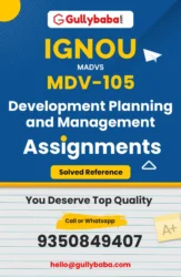 Development Planning and Management
