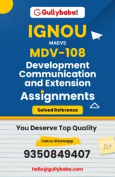 Development Communication and Extension