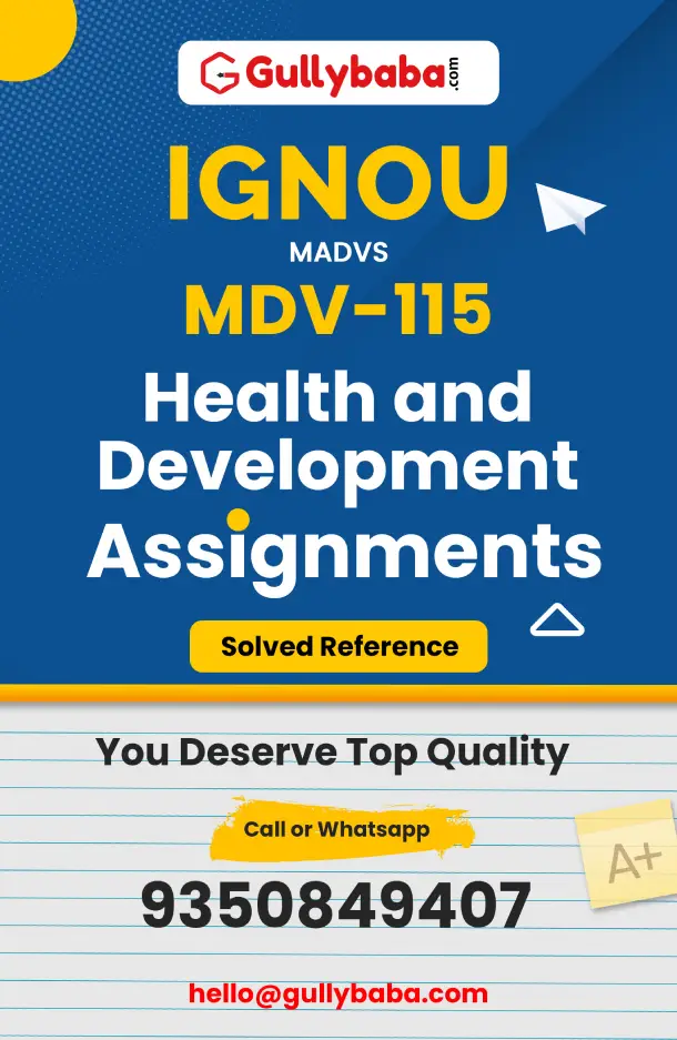 Health and Development