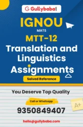 MTT-12 : Translation and Linguistics