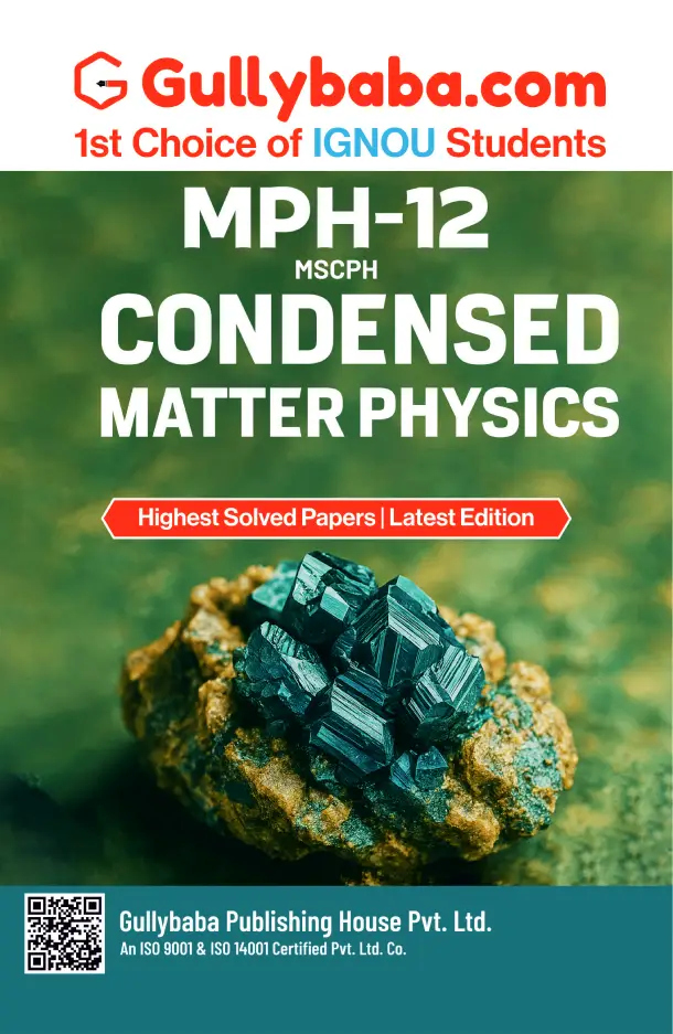 Condensed Matter Physics
