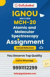 Atomic and Molecular Spectroscopy