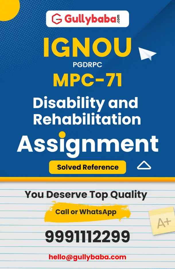 Disability and Rehabilitation
