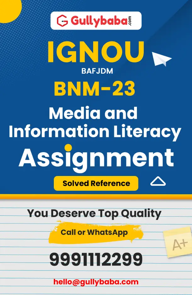 Media and Information Literacy