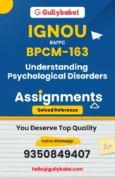 UNDERSTANDING PSYCHOLOGICAL DISORDERS