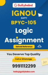 BPYC-105: Logic