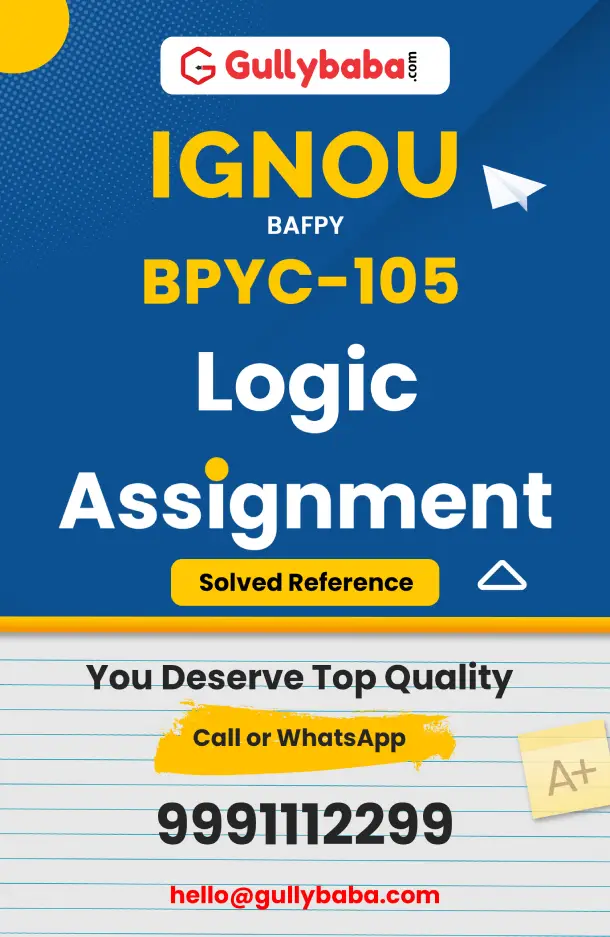 BPYC-105: Logic