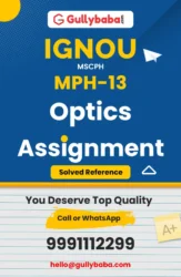 MPH-13: Optics