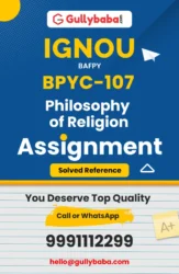 Philosophy of Religion